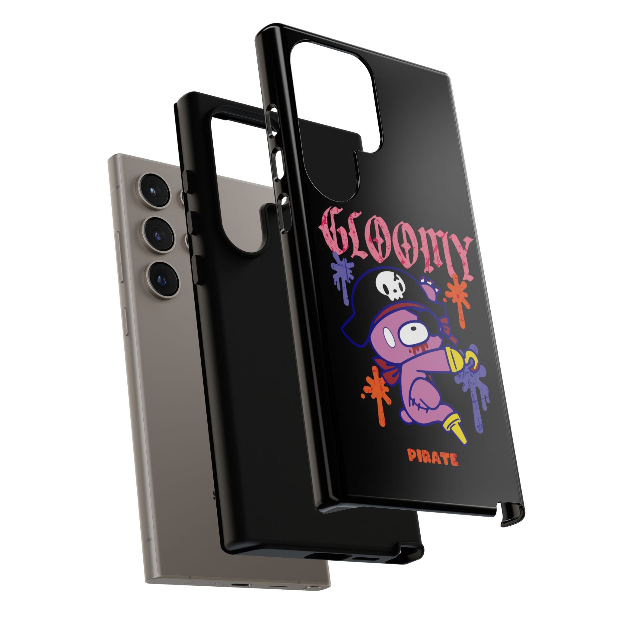 gloomy bear Halloween pirate Phone Case